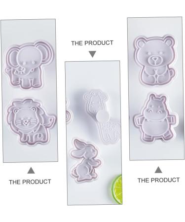 Zerodeko 16 Pcs Cake Spring Form White Outfit Cupcake Cookie Press White Cookie Mold Christmas Baking Tools 7.4X6.7X4CMx2pcs Whitex2pcs - Buy Online on GoSupps.com