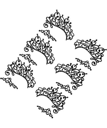FOMIYES 9 Pairs Lace Eyeliner Stickers Black Eye Sticker Eye Liner Sticker Popularity 13X6cmx3pcs Blackx3pcs - Buy Online on GoSupps.com