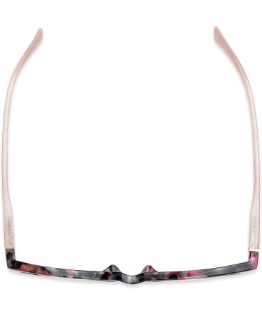 Sofia Vergara x Foster Grant Candra Blue Light Glasses - Pink Tortoise 53mm - Women's Stylish Eyewear for Computer Use - Buy Online on GoSupps.com