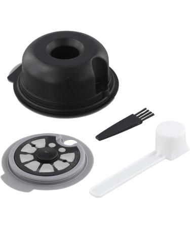  QOXEZY QOXEZY Reusable Coffee Capsule for Bosch Tassimo Coffee Machines 12g Brewing Capacity Includes 60ml and 180ml Lids a Spoon and a Cleaning Brush for a - Buy Online on GoSupps.com