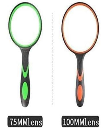 Portable Magnifiers Magnifier High-Powered Handheld HD 20 Times Old Man Reading Portable Extra Large Mirror Full of Stars - Buy Online on GoSupps.com