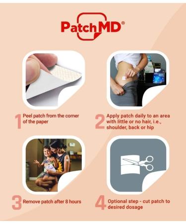 PatchMD B12 Energy Plus Patches - 30 Patches | Boost Energy Levels - Buy Online on GoSupps.com