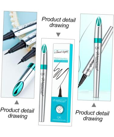 CANIGHT Very Fine Eyeliner Women Makeup Tools Supply Long-lasting Eyeliner Women Birthday Liquid - Buy Online on GoSupps.com
