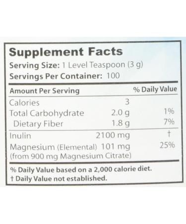 Dr. Clark Inulin Powder Fos 300 gm - Prebiotic Soluble Fiber Supplement - Buy Online on GoSupps.com