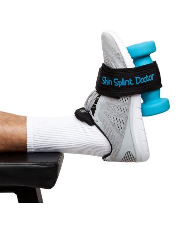 Shin Splint Doctor is GUARANTEED to be the FASTEST way to heal your shin splint pain. You will NEVER have Shin Splints Again! (STRAP ONLY) Use your own 5-15lb Dumbbell.