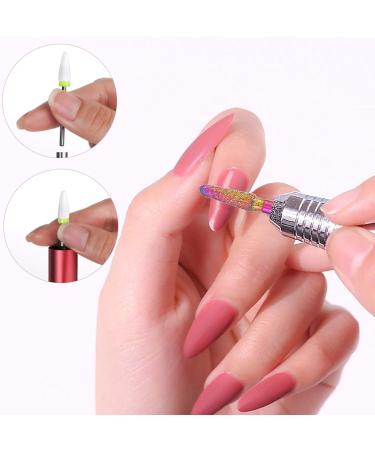 Minkissy 1 Nail Polish Set Electric Nail Drills Nail Polishing Tool Diamond Tip Drill Bit Nails Kits Nail Drill Bits Manicure Tool Nail File Nail Grinding Head Colorful Metal Sander - Buy Online on GoSupps.com