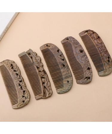 Comb Haircut Chinese-Style Carved Design Long Hair Comb with Box Hairdressing Comb Hair Cutting Comb Suitable for Partitioning and Combing Hair Detangler Comb(A) - Buy Online on GoSupps.com