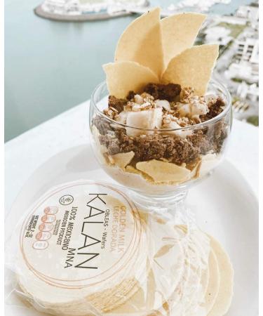 Kalan Obleas Mexican Snack - Vegan Amaranth Flour Wafers - No Sugar Added - Healthy Mix (Coco, Chocolate, Berry) - Buy Online on GoSupps.com