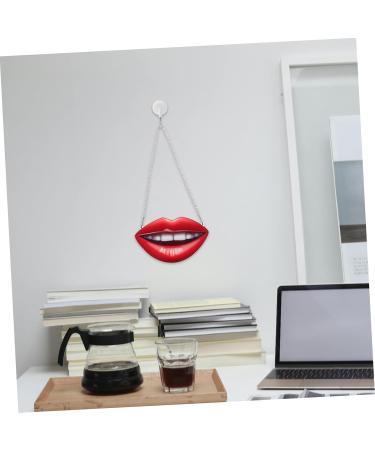 ABOOFAN Lip Pendant Wedding Decorations Hanging Ornaments Valentine's Day Hanging Decors Household - Buy Online on GoSupps.com