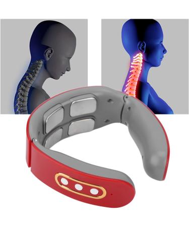 Neck Massager - 6 Modes & 9 Levels U-Shape Shoulder Relief for Cervical Vertebra | Shop Internationally! - Buy Online on GoSupps.com