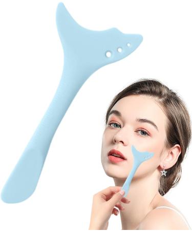 Eyelash Shield For Mascara | Silicone Mascara Shield Guard Eyelash Applicator Tool Aid & Guide Reusable Multifunctional Eyelash Crafting Companion For Beginners Blue - Buy Online on GoSupps.com