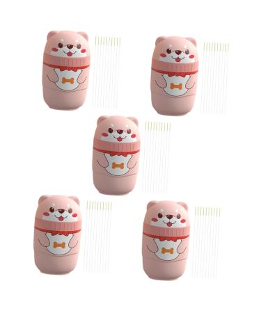 Healeved 1200 Pcs Puppy Ear Hole Cleaning Piercing Cleaner Ear Hole Cleaner Piercing Floss Pierced Ears Cleaner Earring Hole Cleaner Ear Piercing Cleaner Floss Earring Hole Cleaner Line 7.5X4CMx5pcs As Shown-2x5pcs