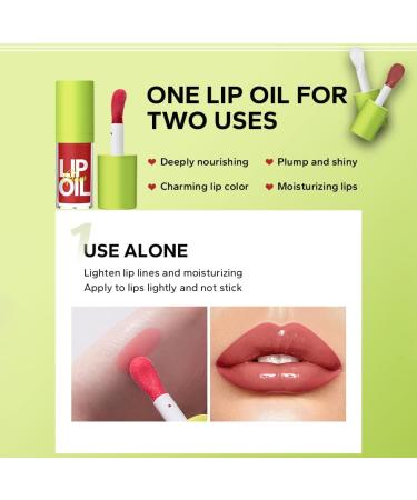 Plumping Lip Oil Gloss | Crystal Jelly Lip Care | Hydrating and Nourishing | Long Lasting Lip Balm | High Shine Liquid Lipstick (7# HUGGING) - Buy Online on GoSupps.com