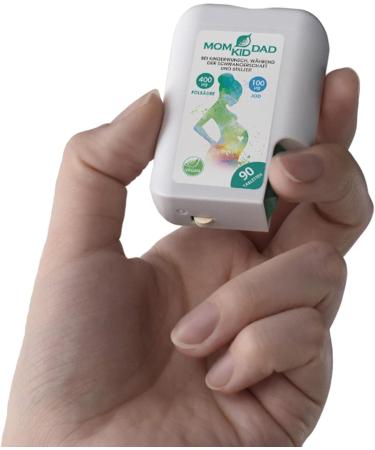 Momkiddad Folic Acid & Iodine - Vegan Prenatal Supplement for Women | 90 Mini Tablets for Pregnancy & Breastfeeding | 3-Month Supply - Buy Online on GoSupps.com