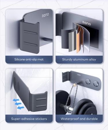 Buy Llano Hair Dryer Holder - Compatible Attachment for Llano Foldable Blow Dryer Stand | International Shipping Available - Buy Online on GoSupps.com