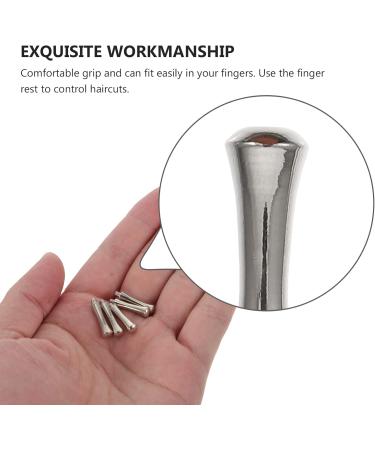 Buy Dressoos Scissor Finger Support - 10 Pack Metal Scissors Finger Pads for Hair Cutting - Stainless Steel Accessories for Fader Tools - Buy Online on GoSupps.com