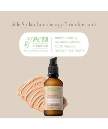 Spilanthox Therapy Anti-Aging BB Cream | Vegan Natural Face Cream for Delicate Skin | Radiant Complexion with Hyaluronic Acid & Spilanthol | 50ml - Buy Online on GoSupps.com