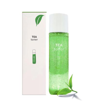 Green Tea Toner for Face - Green Tea Face Toner Essence Water - Green Tea Toner Skincare Water - Moisture Hydrate Reduce Dryness Plump - Smooth Tender Restore Elasticity Pore Minimizer Refreshing Skin