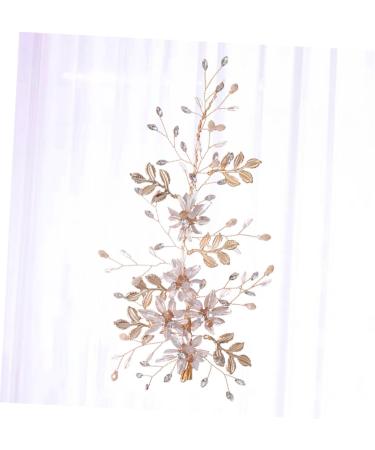 FRCOLOR 1pc Bride Hair Clip Rhinestone Hair Clips Crystal Hair Clips Flower Hair Accessories for Bridals Crystal Hair Accessories Flower Hair Clips Hair Barrettes Bride Hairpin Wedding - Buy Online on GoSupps.com