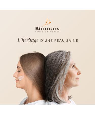Biences Swiss Cosmetics - Nourishing and Anti-Aging Face Cream with Aloe Vera and Shea Butter - 100/100 Yuka & 99.96% Natural - Ideal for Dry and Sensitive Skin - 100% Swiss - 50ml - Buy Online on GoSupps.com
