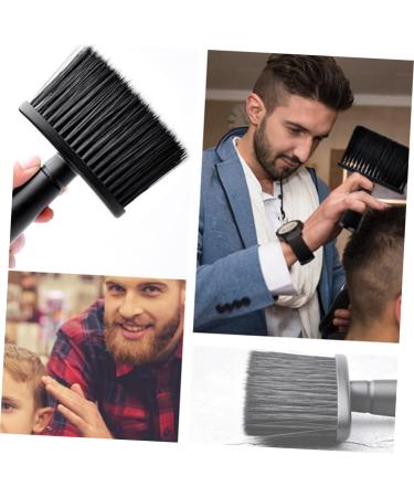 POPETPOP Hair Brush Hair Sweep Brush Haircut Cleaning Brush Haircut Duster Mustache Grooming Brush Barber Cleaning Brush Barber for Hair Salon Cleaning Brush Neck Rag Brush 14x10cm Black - Buy Online on GoSupps.com