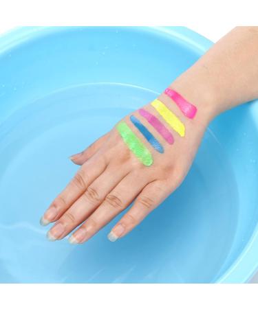 Ensemble de Peinture pour le Visage et le Corps Maquillage Fluorescent Base d'eau pour Adultes et Enfants Hypoallerg nique et Non Toxique Parfait pour Halloween les F tes et le Jaune - Buy Online on GoSupps.com