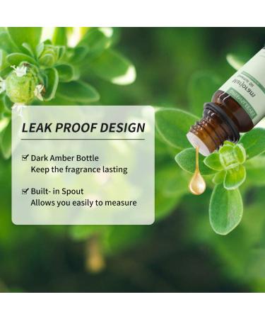 GREENSLEEVES Marjoram Essential Oil, 10ml Pure Plant-Based Fragrance Oil for Aromatherapy, Essential Oils for Diffuser, Air Freshener, Massage, Bath Bomb, Scented Candle Soap Making - Buy Online on GoSupps.com