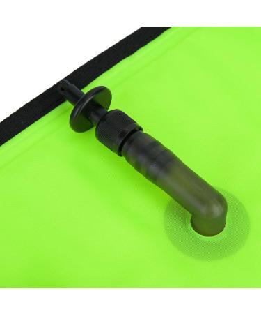 Keenso 4FT Dive Flag Inflatable Surface Marker Buoy - Fluorescence Yellow - Buy Online on GoSupps.com