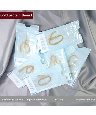 Fils de Soie de collag ne pour Fil de Soie Lifting de Fil de Soie pour Le resserrement de la Peau collag ne Actif pour Le Visage Fils de Soie Lifting et renforcent efficacement la Peau du Visage - Buy Online on GoSupps.com
