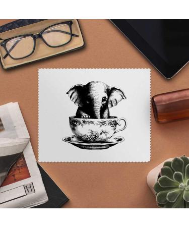 Buy LC00023918 Microfiber Eyeglass Cleaning Cloths - Elephant Design 2 Pack | International Shipping Available - Buy Online on GoSupps.com