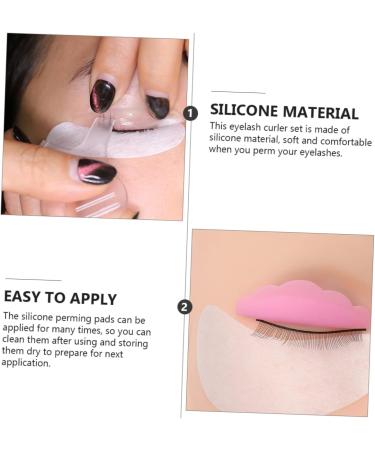POPETPOP Silicone Lash Pad 4 Edge Gasket Lash Curl and Silicone Shield Pads Lash Lift Curlers Silicone Extension Pad Curler Perm Pad Curly Silica Gel Protective Pad Grooming Tools - Buy Online on GoSupps.com