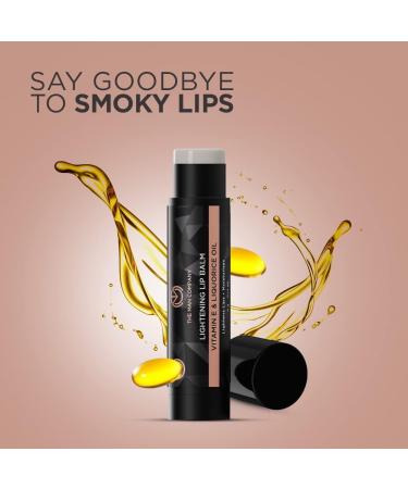 Lightening Lip Balm for Dry Chapped Dark and Smoky Lips - 4gm Moisturizes Nourishes & Soften Lips with the power of Vitamin E Coconut & Olive Oil - Buy Online on GoSupps.com