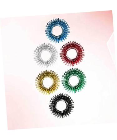 Buy TOVINANNA 12-Pack Finger Massage Rings for Kids | Stress Relief Acupressure Toys | International Shipping Available - Buy Online on GoSupps.com