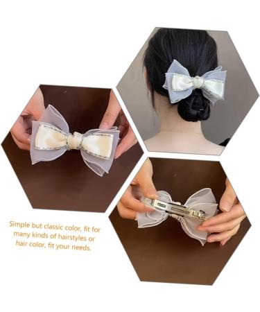 FRCOLOR Big Fabric Butterfly Hair Clip white hair clips big hair bows Women Cute Hair Clips red hair bows rhinestone barrettes for women bow hair clips South Korea girl rhinestone Hair - Buy Online on GoSupps.com