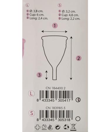 Femintimate EVE Menstrual Cup Size L - Eco-Friendly Comfortable & Reusable | International Shipping Available - Buy Online on GoSupps.com