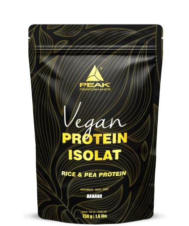 PEAK Vegan Protein - 750g Banana Flavour - Buy Online on GoSupps.com