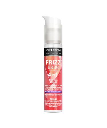 John Frieda Frizz Ease 4 in 1 Original Serum 50ml - Heat & Humidity Protection for Normal to Thick Hair - 2 Pack - Buy Online on GoSupps.com