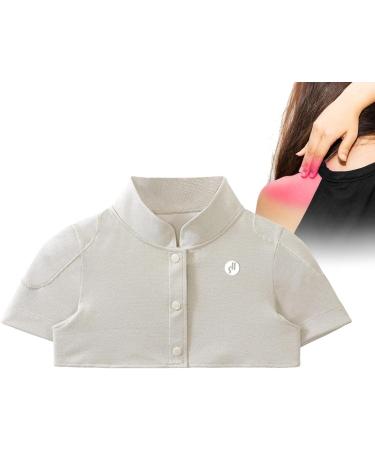 Moonyan Shoulder Wrap | Comfortable Neck and Shoulder Cushion for Elderly | Non-Loading Design | Ideal for Air-Conditioned Rooms | Available in Skin Color L/XL - Buy Online on GoSupps.com