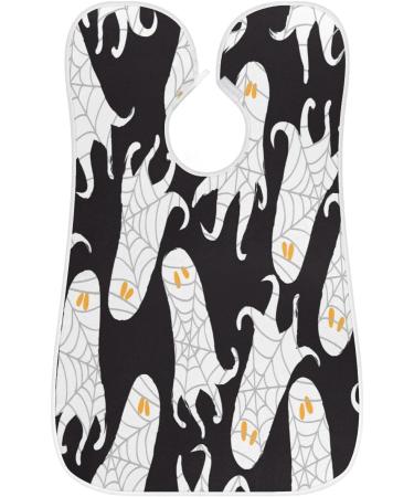 Beard Bib Apron | Non-Stick Waterproof Hair Catcher for Men - Perfect for Shaving & Grooming | Halloween Spectre Design - Buy Online on GoSupps.com