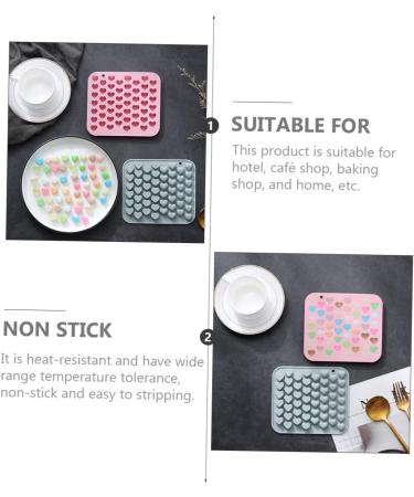 OUNONA Molds 2pcs Chocolate Mold Multi-Function Jelly Mold Multi-Function Baking Mold Ice Block Mold Chocolates Baking Mold Silcone Silicone Mold Chocolate Candies Nonstick Silica Gel - Buy Online on GoSupps.com