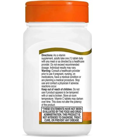 21st Century Vitamin C with Rose Hips 500 mg 110 Tablets - Buy Online on GoSupps.com