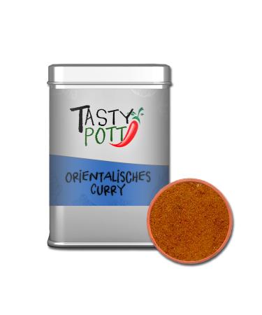 TASTY POTT Tasty Pott Oriental Curry I Curry Mix I Oriental Spices I Spice Mix I Aromatic Seasonings I Curry Marinade I Spice Jar 75g