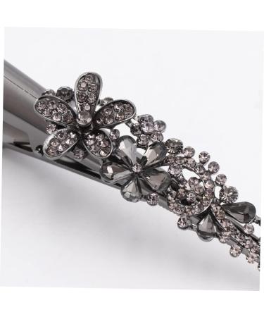 TOVINANNA 1Pc girl the flowers rhinestones crystals decor clip flower clip french hair clips for women modeling large rhinestones flat hair clip dense hair large - Buy Online on GoSupps.com