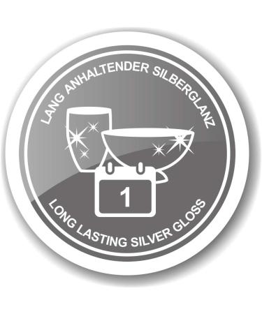 Edzard Qualipolish Silver Care Emulsion 125ml | Jewelry Coins & Cutlery Cleaner | Best Polish for Brass Silver & Gold - Buy Online on GoSupps.com