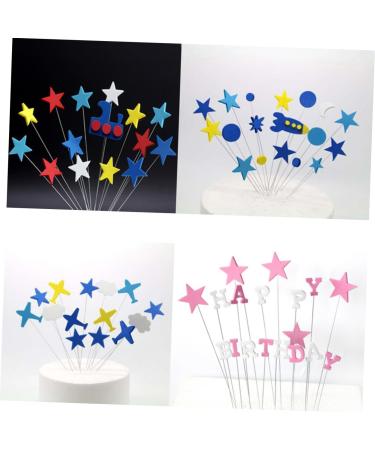 Alipis 48 Pcs Plane Cake Toppers Birthday Party Plane Cupcake Toppers Capacillos Para Cupcake Iron Wire Cake Picks Cupcake Party Picks Decor Cloud Cupcake Toppers Baby Dessert Airplane - Buy Online on GoSupps.com