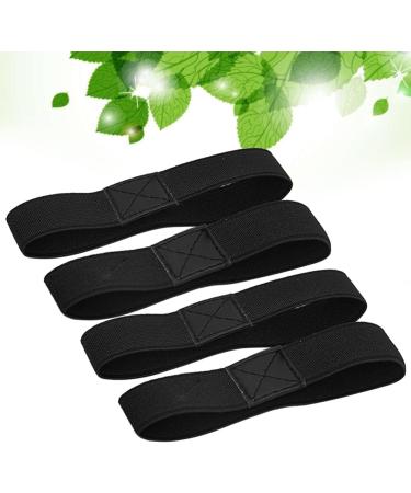 Exceart 4-Piece PU Leather Anti-Slip Shoe Strap for Women - High Heel Laces & Belts - Buy Online on GoSupps.com