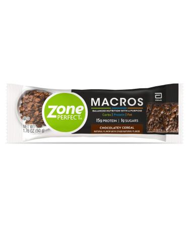 ZonePerfect MACROS Bars Chocolatey Cereal 5 Bars 1.76 oz (50 g) Each