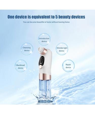 Fiakup Electric Extractor Electric Facial Pore Cleaner - Adjustable Rechargeable Remover with 6 Suction for Skincare for Women and Men - Buy Online on GoSupps.com