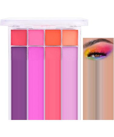Multicolor Eyeshadow Palette - Waterproof Multicolor Face Shadow Palette - Makeup Supply Matte Shimmer Eye Shade for Dark Circles Freckles Shzons 01 - Buy Online on GoSupps.com