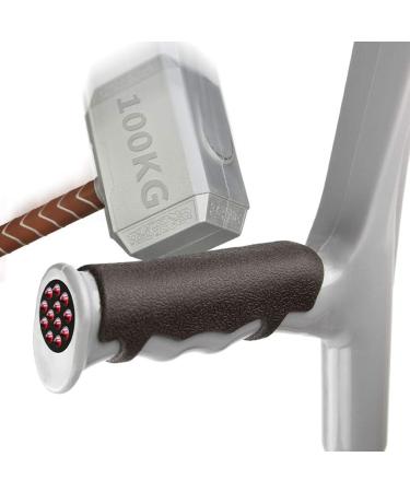 Folding Adult Elbow Forearm Crutches Collapsible Medical Arm Cuff Crutch Walker with Height Adjustable Portable Lightweight Aluminum Alloy Warm Life - Buy Online on GoSupps.com